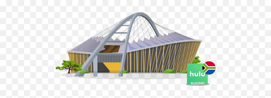 How To Watch Hulu In South Africa 2022 - Moses Mabhida Stadium Cartoon Png,Jake Peralta Icon