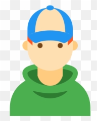 Teenager Male Skin Type 1 Icon Color Style Png