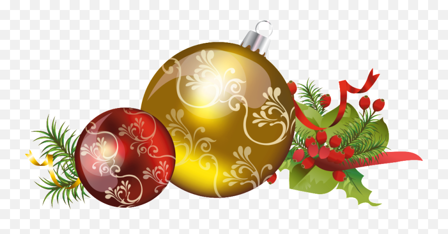 Cartoon Christmas Decoration Ball Png - Christmas Ball Png File,Christmas Decorations Transparent Background