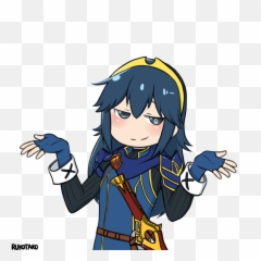Fire Emblem Lucina Smug Png Image - Fire Emblem Lucina Smug,Lucina Png
