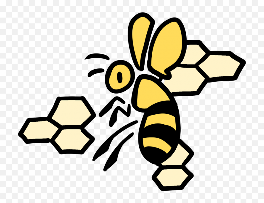 Outside Clipart Beehive - Bee Png Download Full Size Prepositions Bee Clipart,Cartoon Bee Png