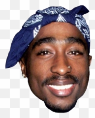 Can Download Png Image Tupac Face - Happy Birthday From Tupac,Face Png