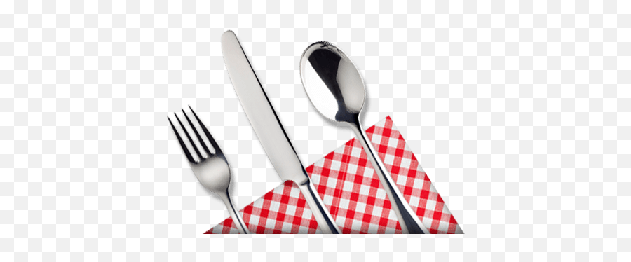 Download Hd Knife Fork Napkin Png - Napkin Knife Fork Spoon Png,Napkin Png