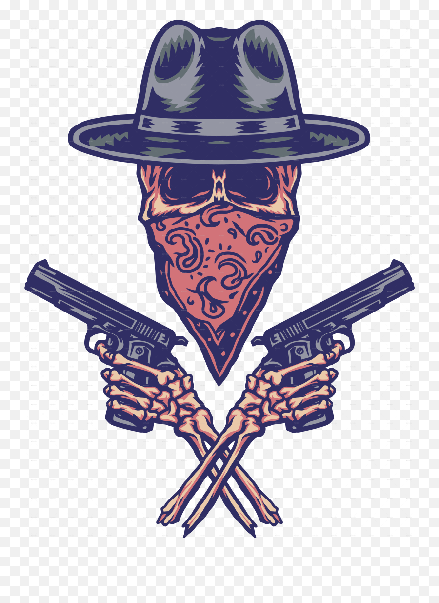 Set Of Bandits Holding Gun Png Bandit