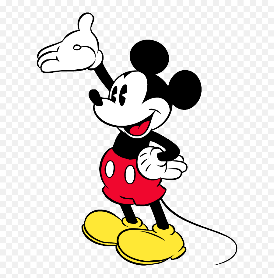 Disney Character Clip Art Png Files - Mickey Mouse Clipart Old,Disney Clipart Transparent Background