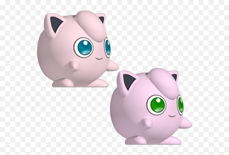 Jigglypuff Free 3d Model - Jigglypuff X And Y Png,Jigglypuff Png