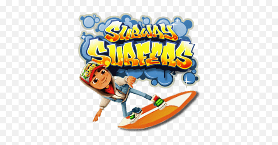 Subway Surfers Character And Logo - Subway Surfers Logo Png,Subway Png