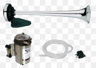 Air Horn With Electric 12 Volt Compressor - Tool Png,Airhorn Png