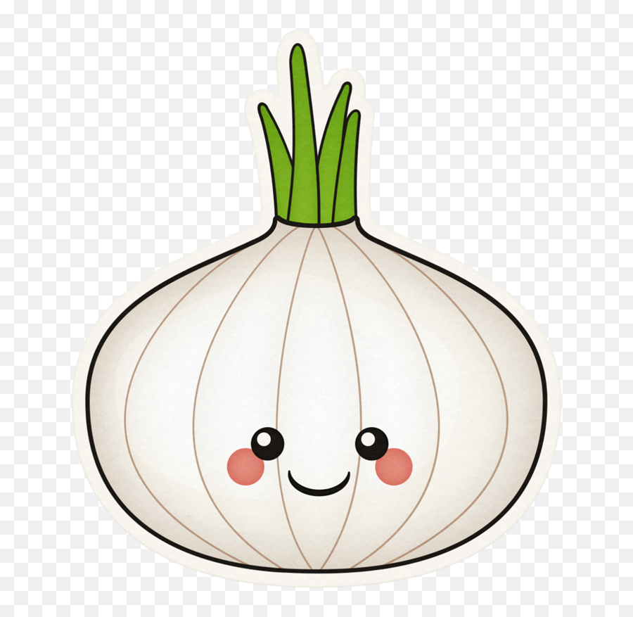 Download Hd Banner Transparent Library Garlic Happy Free - Onion Cartoon Png,Onion Transparent Background