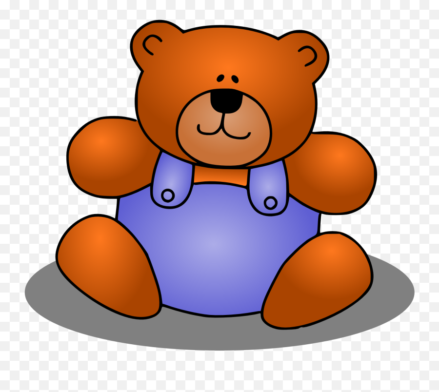 Christmas Stuffed Animal - Clipart Teddy Bear Color Png Teddy Bear Clipart,Stuffed Animal Png