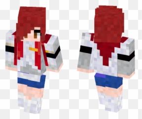 Download Erza Scarlet Read Desc Minecraft Skin For Free - Fictional Character Png,Erza Scarlet Png