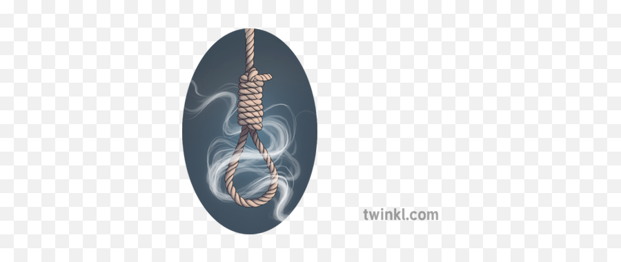 Treason Hanging Noose Illustration - Twinkl Illustration Png,Noose Png