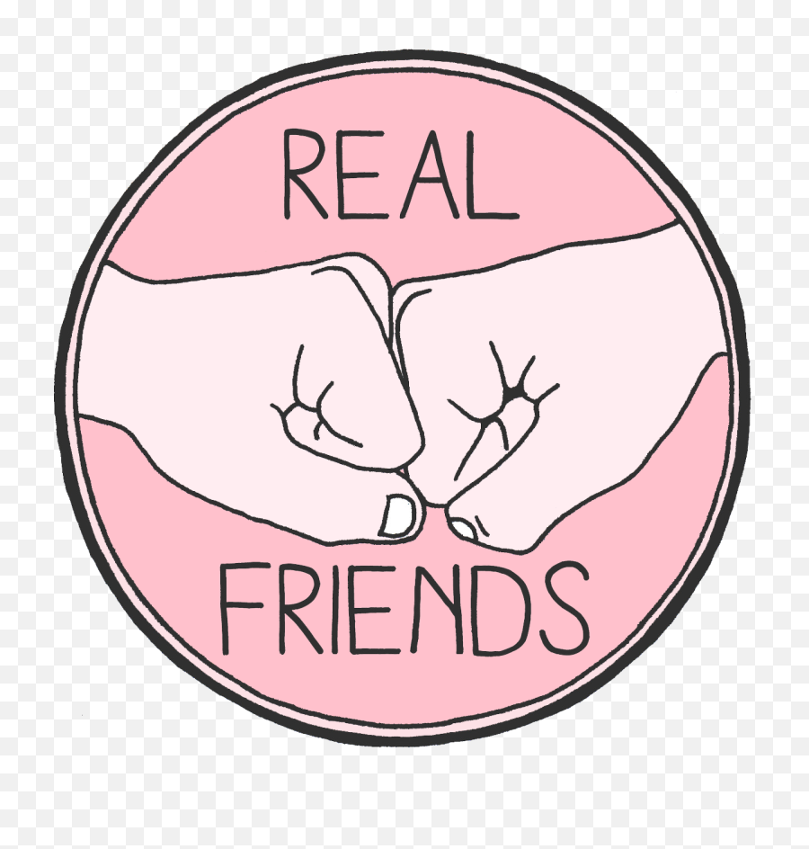 Pink Clipart Aesthetic Picture 1901429 - Real Friends Logo Png,Aesthetic Png Tumblr
