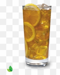 Lemon Iced Tea Recipe With Truvía - Glass png