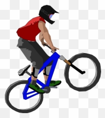 Free Bicycle Rider Cliparts Download - Biking Clip Art Png,Bicyclist Png