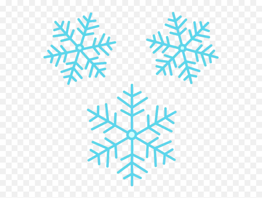 Download Hd Snow Ice Png - Snowflakes Transparent Transparent Background Snowflake Clipart,Ice Png Transparent
