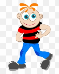 Spaced Out Boy Clipart Free Download Transparent Png - Clip Art