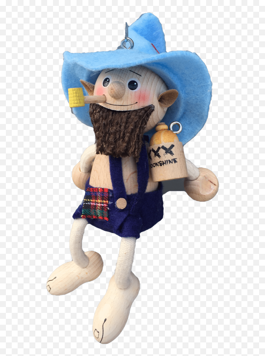 Moonshiner Fka Hillbilly - Bouncies From Bohemia Stuffed Toy Png,Hillbilly Png