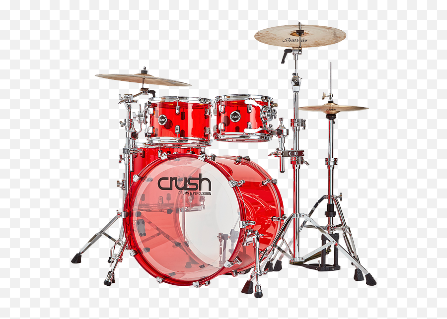 Download Hd Acrylic Drum Kit - Acrylic Drum Set Png,Drums Png