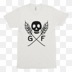 New Skull And Crosswheat Shirt - Jonathan Richman Shirt Png,Oatmeal Png