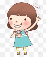 Bye Cartoon Png Transparent