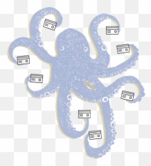 Make A Payment Psg Framing - Common Octopus Png,Octopus Transparent