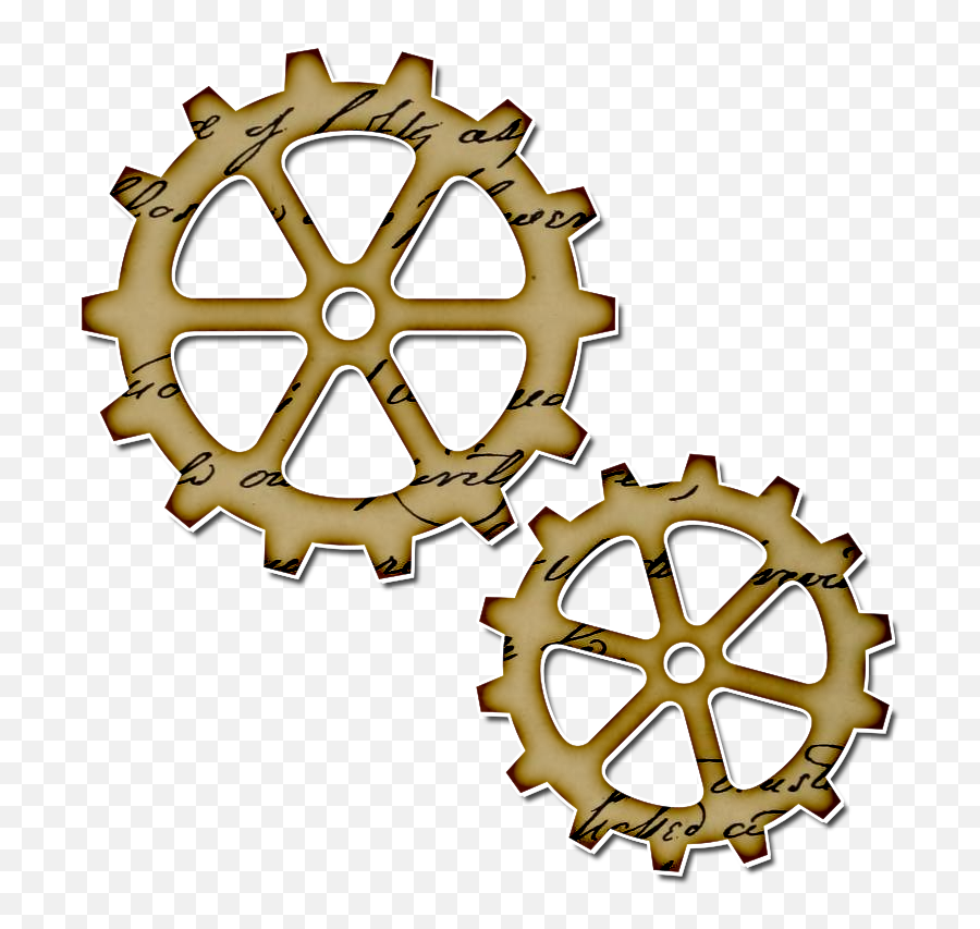 Gears Cliparts For Free - Clipart Gears Steampunk Png,Gear Transparent