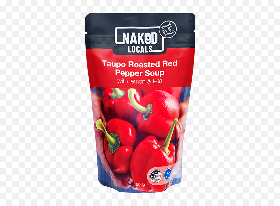 Naked Cuisine - Natural Foods Png,Red Pepper Png