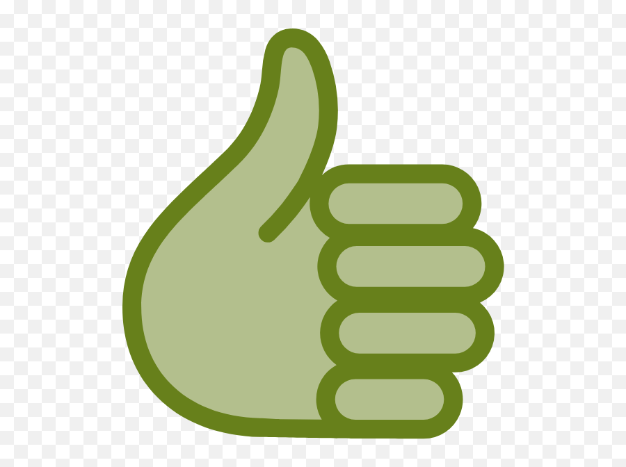 Thumbs Up Hand Graphic - Morning Greetings In Creole Png,Thumbs Up Emoji Png