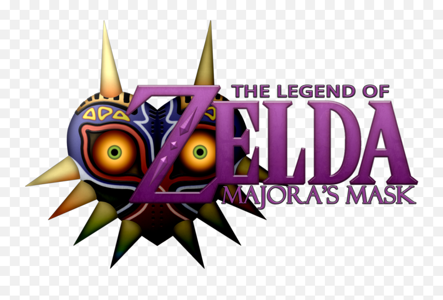 Download Majorau0027s Mask Logo By Blueamnesiac - Legend Of Zelda Mask Transparent Png,The Legend Of Zelda Logo