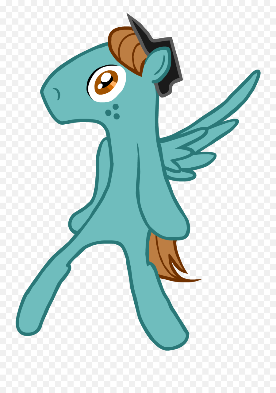 Pony Squidward Tentacles Mammal Vertebrate Horse Like - Bold My Little Pony Png,Squidward Nose Png