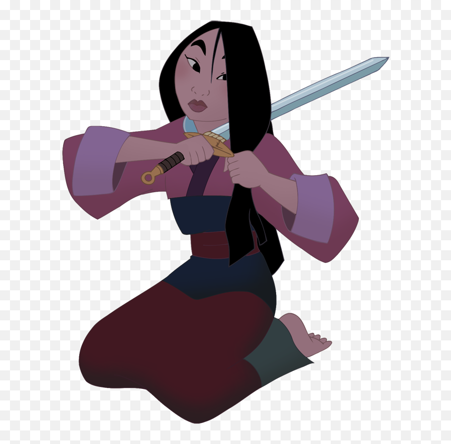 Mulan Drawing Hair - Mulan Png,Mulan Transparent