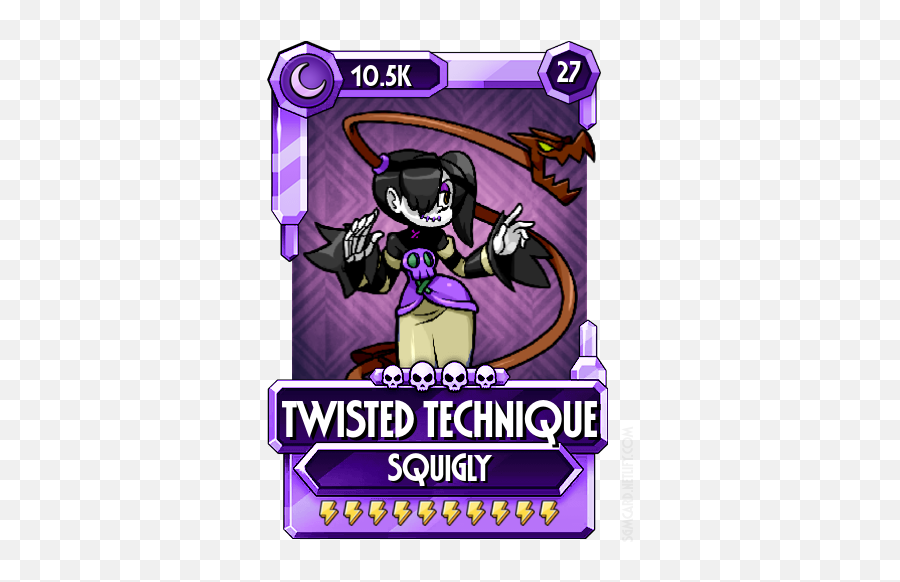 Trivial Squigly As Orochimaru - Jotaro Big Band Skullgirls Png,Orochimaru Png