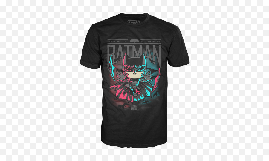 Pop Tees Dc - Batman Batarang Mens Funkoshop Funko Suns Out Guns Out Shirt Png,Batarang Png