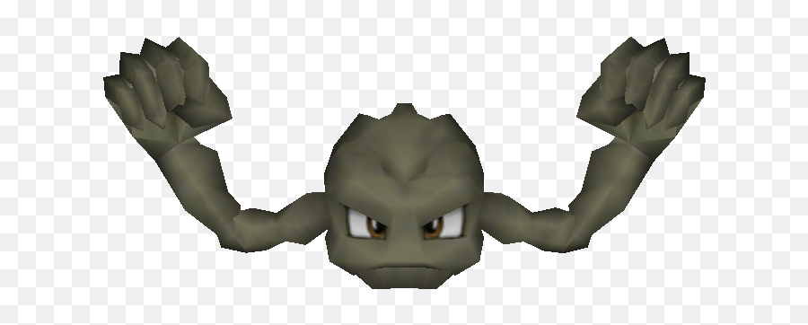 074 - Fictional Character Png,Geodude Png