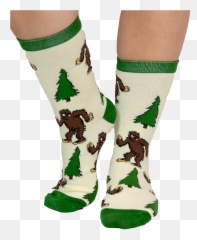 Bigfoot Crew Socks Ma Pas Png Transparent