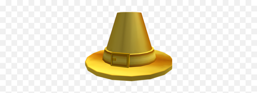 Golden Pilgrim Hat - Roblox Golden Pilgrim Hat Png,Pilgrim Hat Transparent