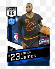 Mtdb Nba 2k17 - Lebron James Cards png