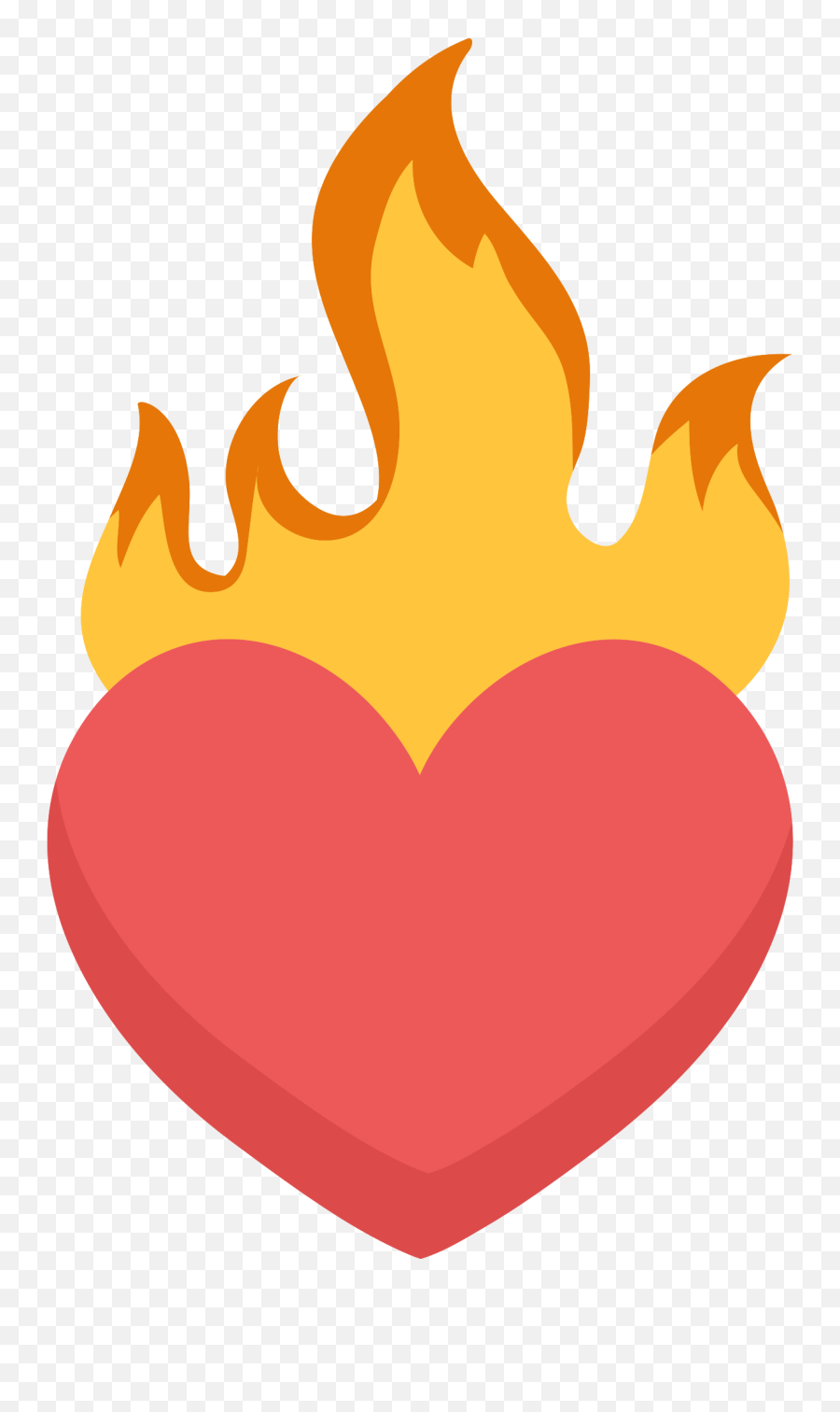 Free Heart - Language,Red Fire Png