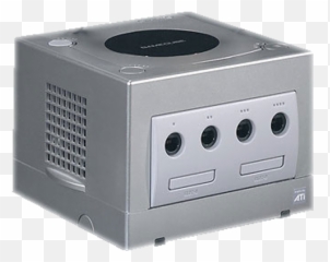Download Nintendo Gamecube Silver - Electronics Png,Gamecube Png