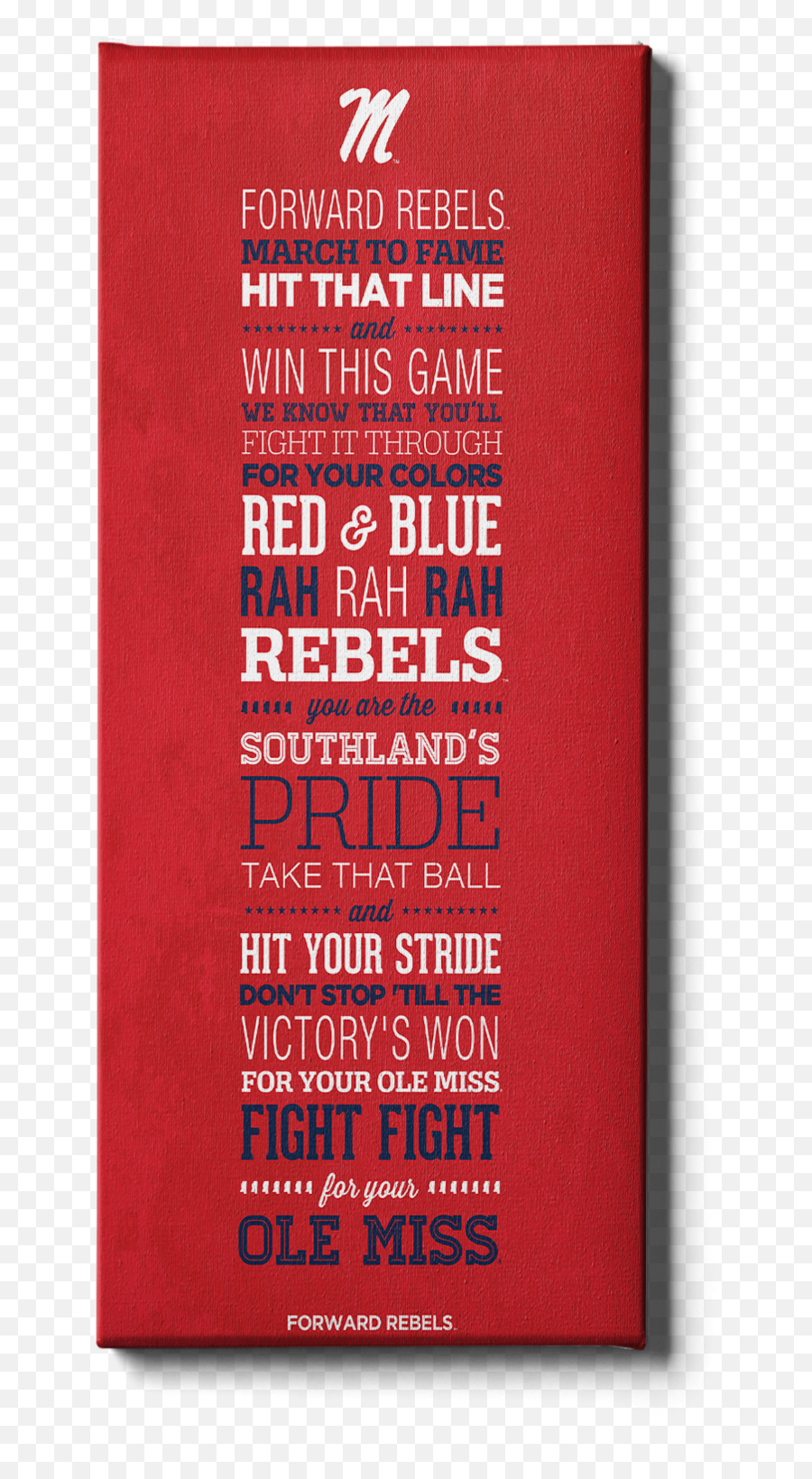Ole Miss Rebels - Fight Song Vertical Png,Miss Icon