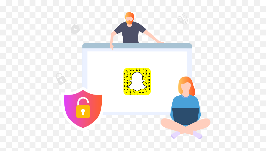 Unblock Snapchat Ivacy Vpn - Cartoon Png,Snap Chat Logo Png