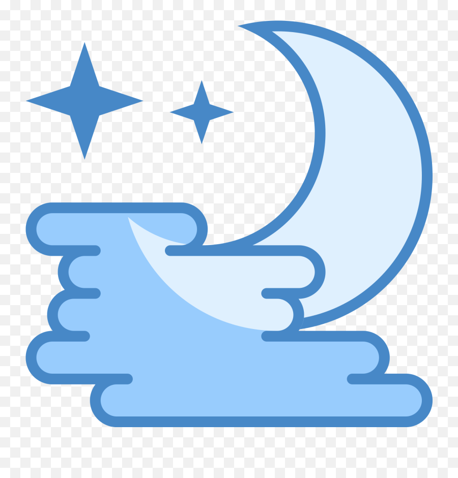 Weather Icon Png Fog Night - Fog Night Icon,Fog Icon Png