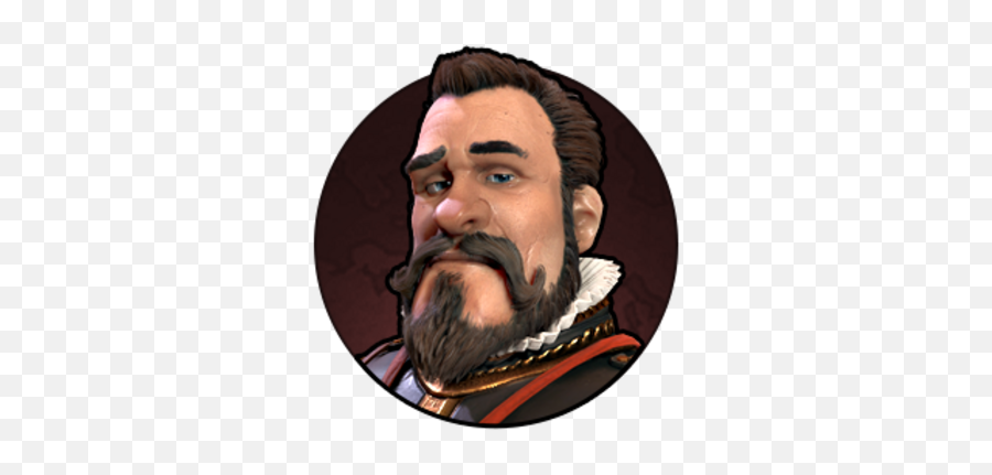 Philip Ii - Felipe Ii Civilization Vi Png,Civ Be Virtues Icon