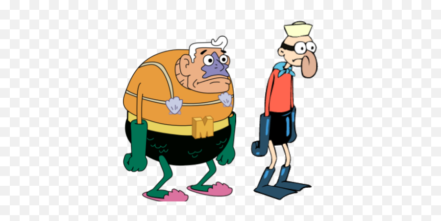 Sponge Sq77 - Mermaid Man And Barnacle Boy Png,Sponge Png