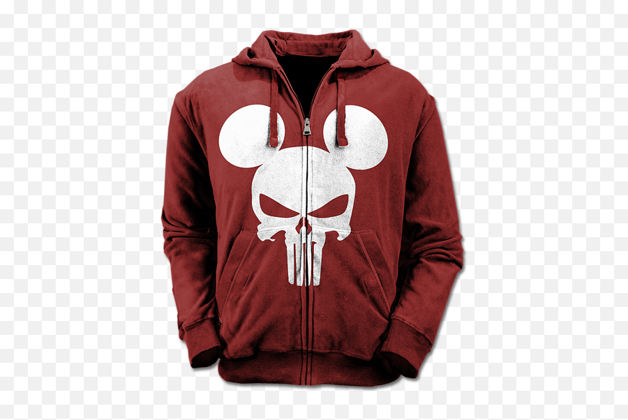 Devil Mickey Mouse Hoodie Youth T - Free Zip Hoodie Mockup Png,Icon Skull Jacket