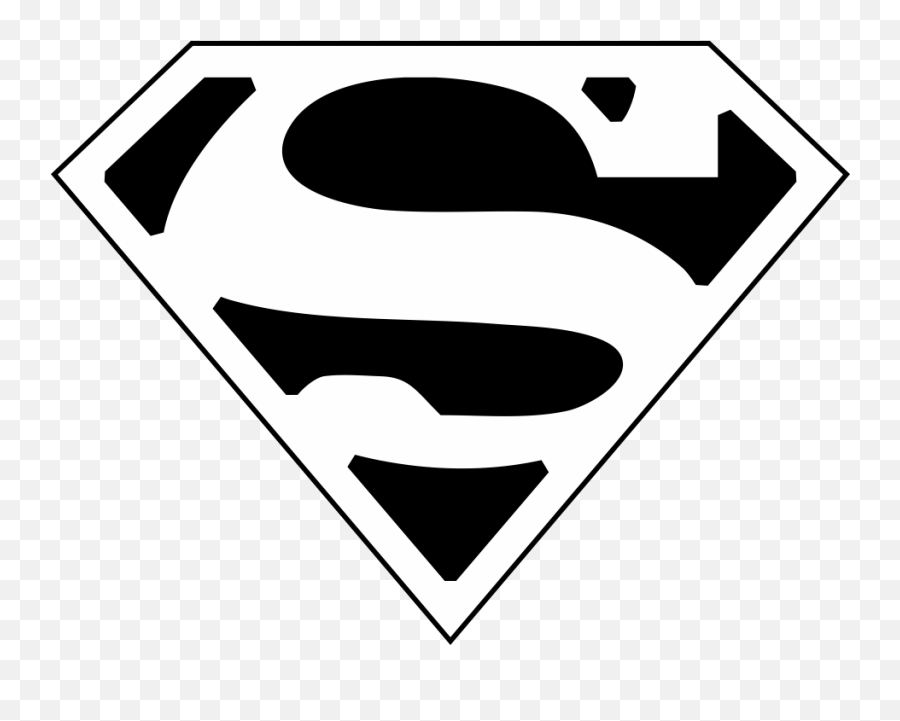 Black Superman Logo Vector Svg - Free Vector Design Cdr Superman Logo Art Tattoo Png,Super Man Icon