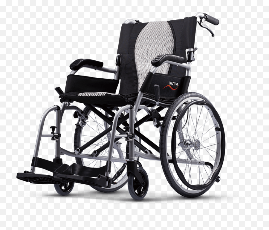 Ergo Lite 2 Ultra Lightweight Folding Wheelchair Karma Medical - Ultra Lightweight Karma Wheelchair Png,Icon Ultralight