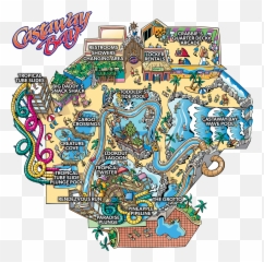 Tropical Themed Water Park Slides U0026 Attractions Castaway Bay - png