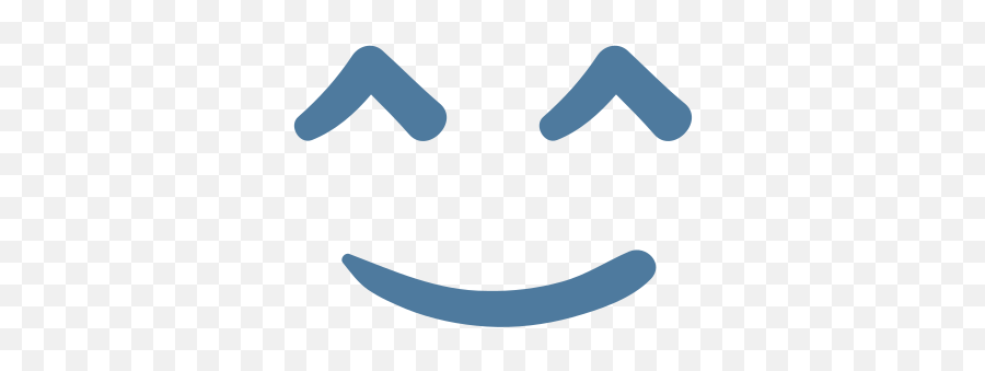 Emoji Emoticon Happy Satisfacted Smile Free Icon - Icon Senyum Palsu Emoji Png,Ted Icon
